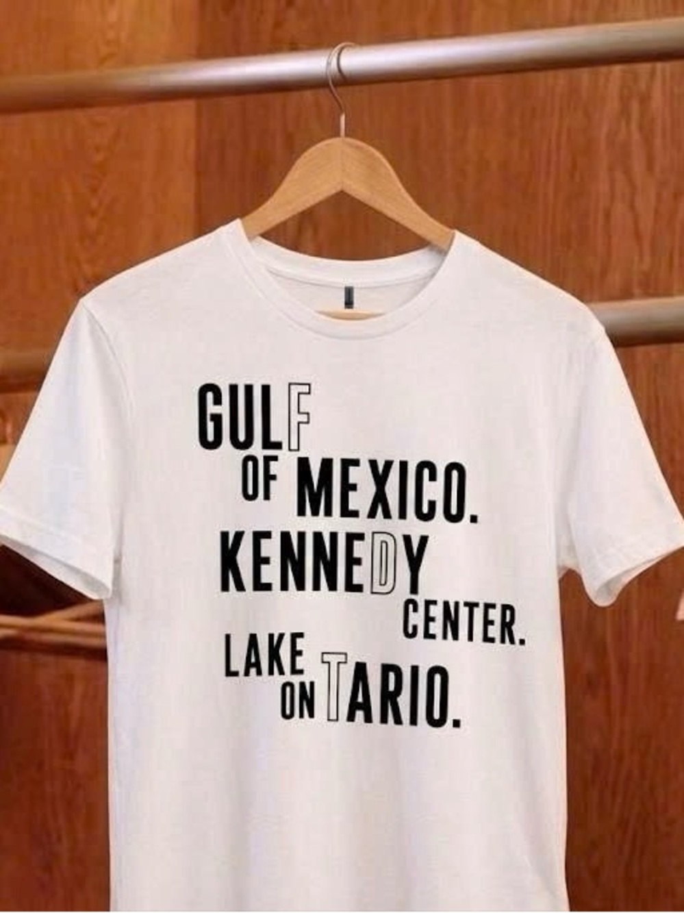Gulf of Mexico Kennedy Center Lake Ontario Graphic White Tee